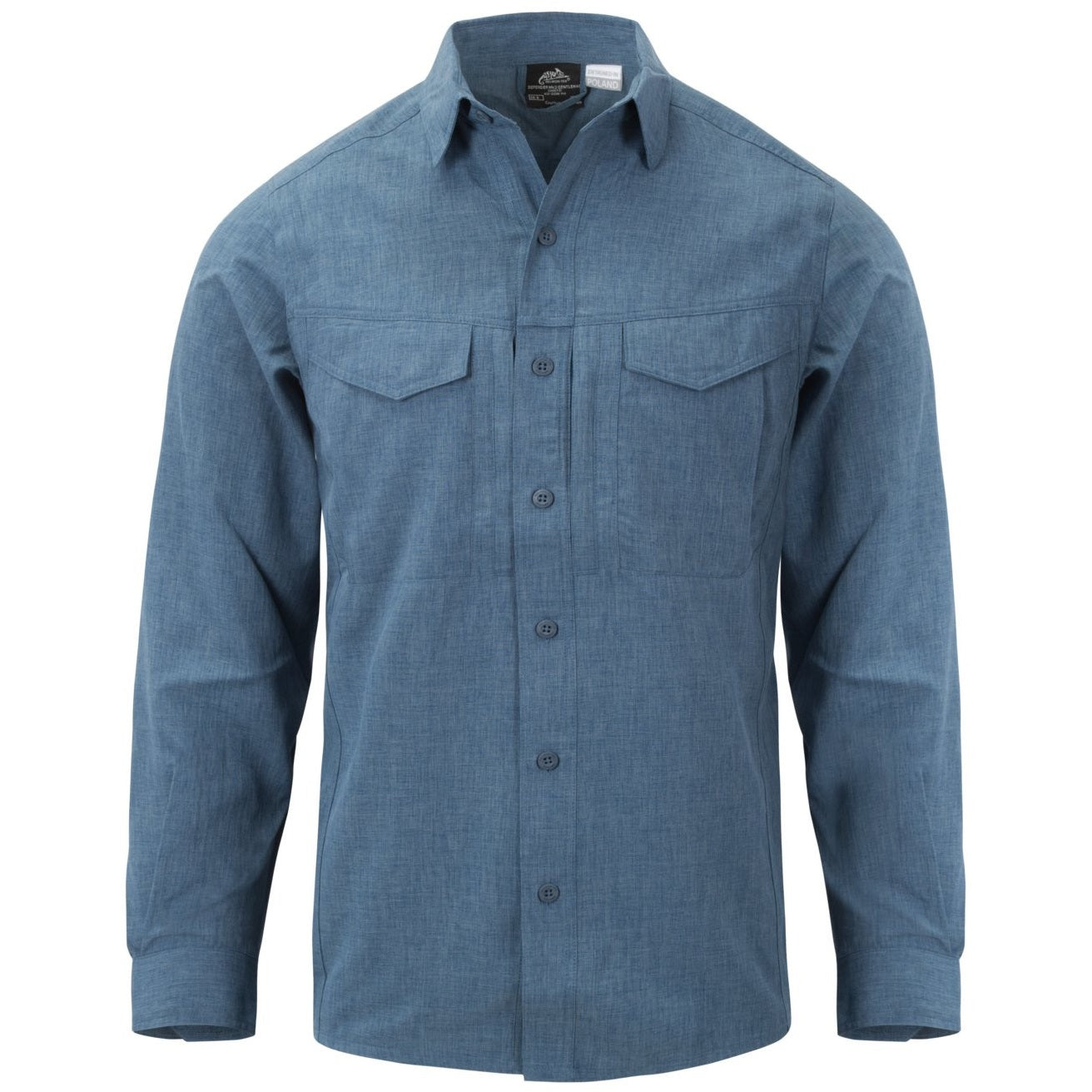 HELIKON-TEX DEFENDER MK2 GENTLEMAN SHIRT - BLACK/GREY MELANGE