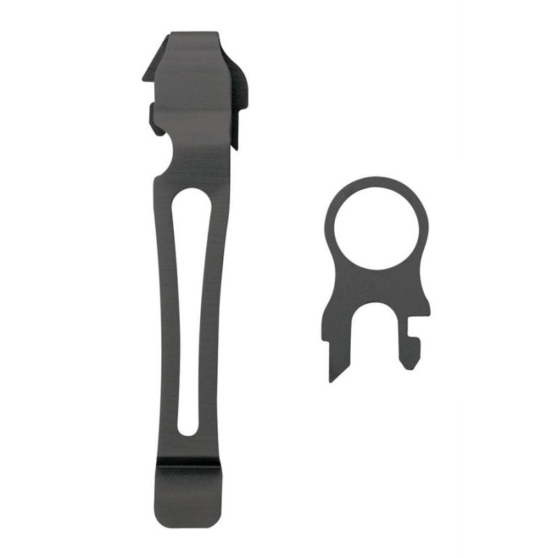 LEATHERMAN POCKET CLIP & LANYARD RING - BLACK OXIDE - Hock Gift Shop | Army Online Store in Singapore