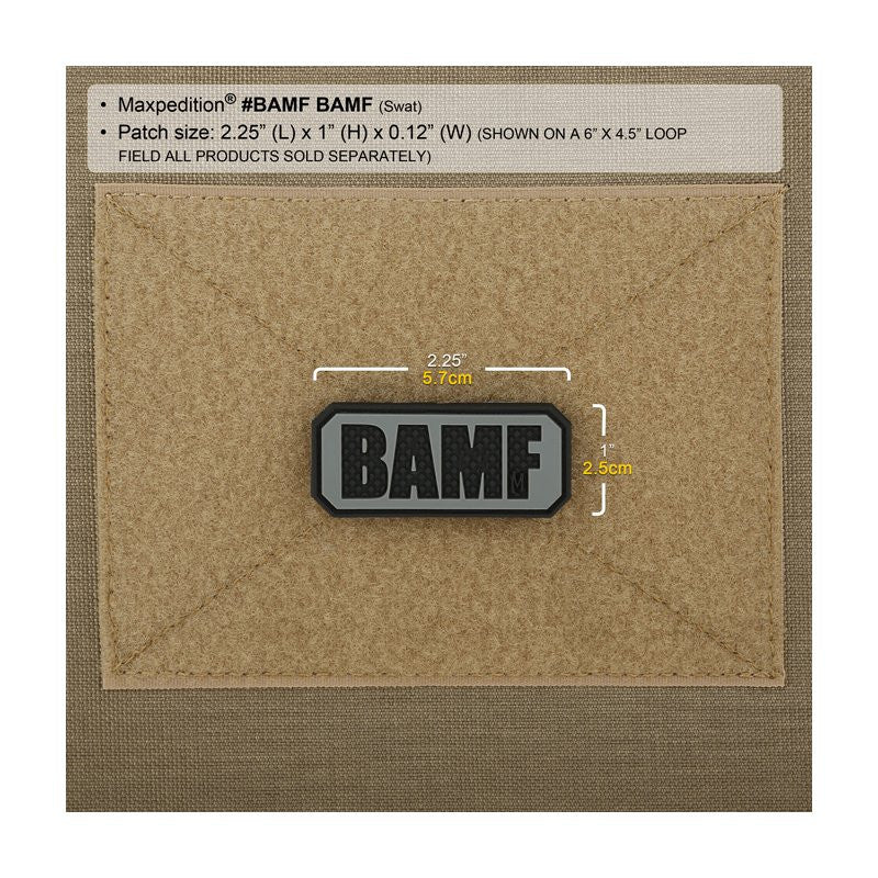 MAXPEDITION BAMF PATCH - SWAT - Hock Gift Shop | Army Online Store in Singapore