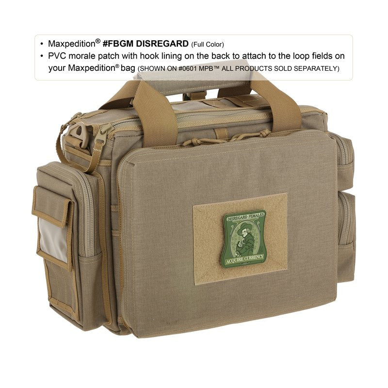 MAXPEDITION DISREGARD PATCH - ARID - Hock Gift Shop | Army Online Store in Singapore