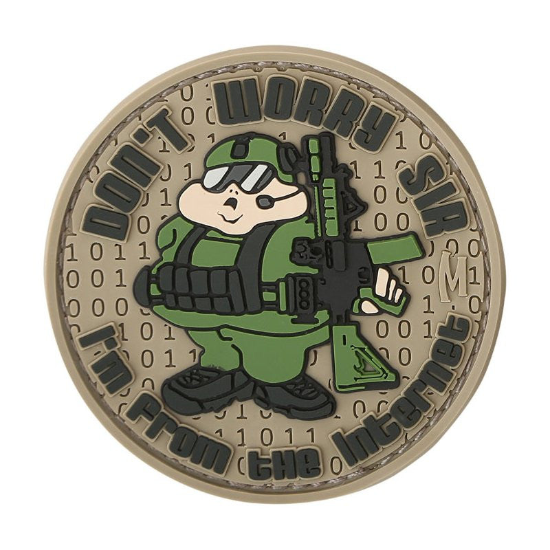 MAXPEDITION DON'T WORRY SIR PATCH - FULL COLOR - Hock Gift Shop | Army Online Store in Singapore