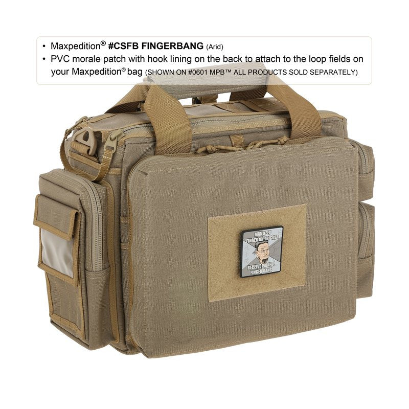 MAXPEDITION FINGER BANG PATCH - ARID