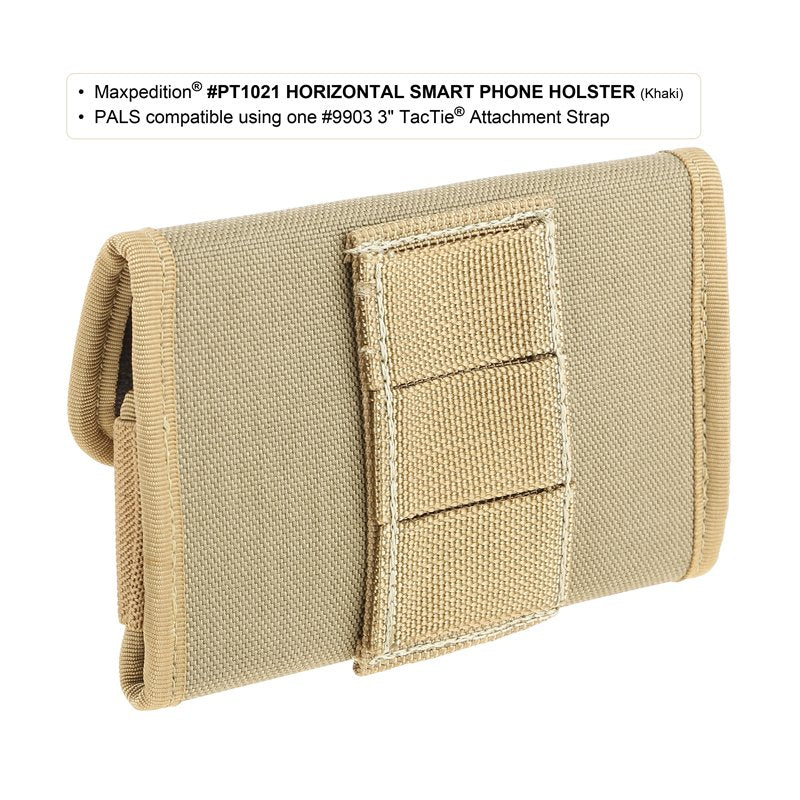 MAXPEDITION HORIZONTAL SMART PHONE HOLSTER - OD GREEN