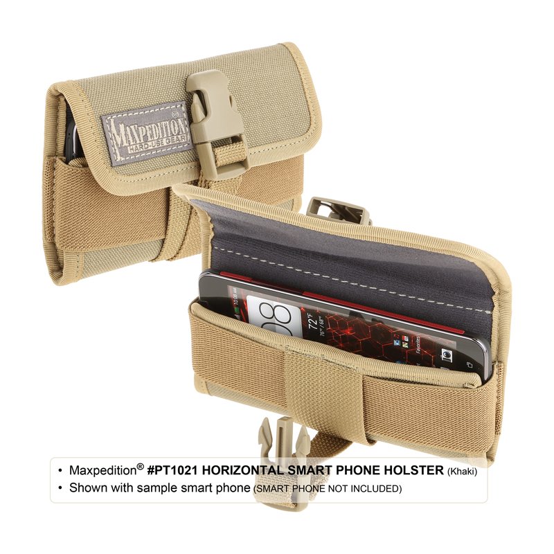 MAXPEDITION HORIZONTAL SMART PHONE HOLSTER - OD GREEN