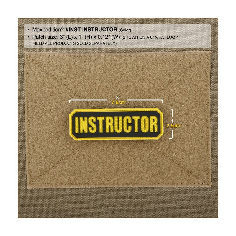 MAXPEDITION INSTRUCTOR PATCH - FULL COLOR