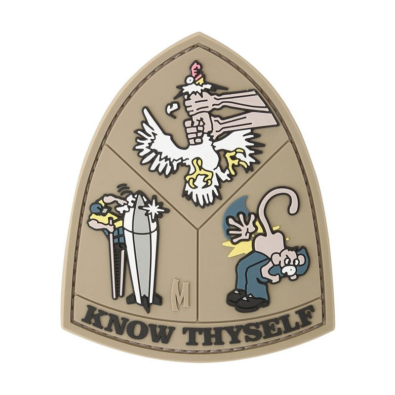 MAXPEDITION KNOW THYSELF PATCH - FULL COLOR - Hock Gift Shop | Army Online Store in Singapore