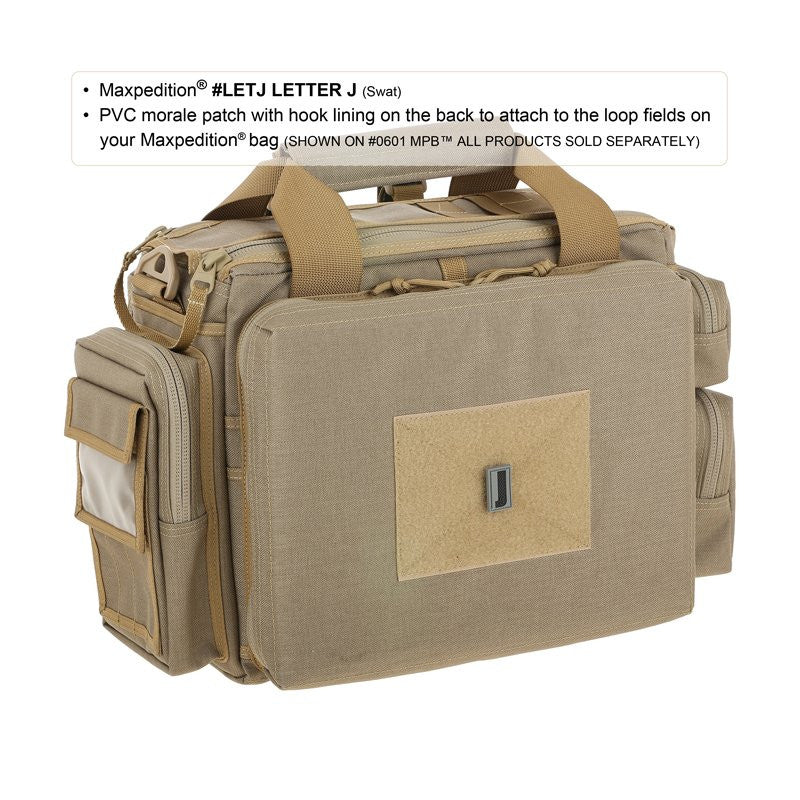 MAXPEDITION LETTER J PATCH - ARID - Hock Gift Shop | Army Online Store in Singapore