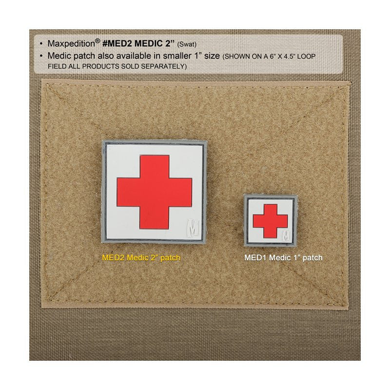 MAXPEDITION MEDIC PATCH 2" X 2" - ARID