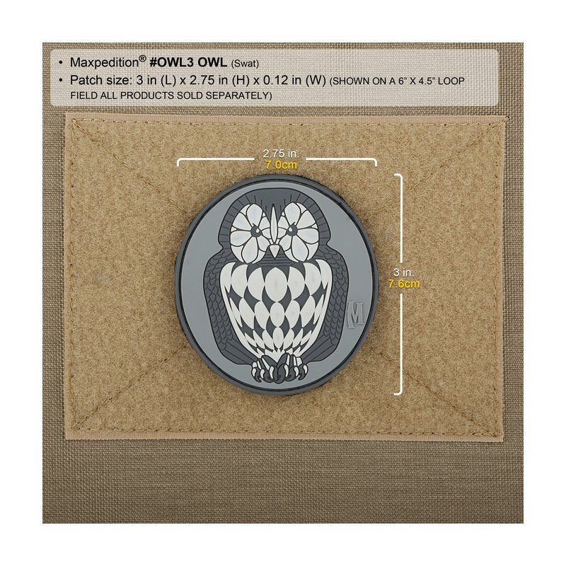MAXPEDITION OWL PATCH - SWAT