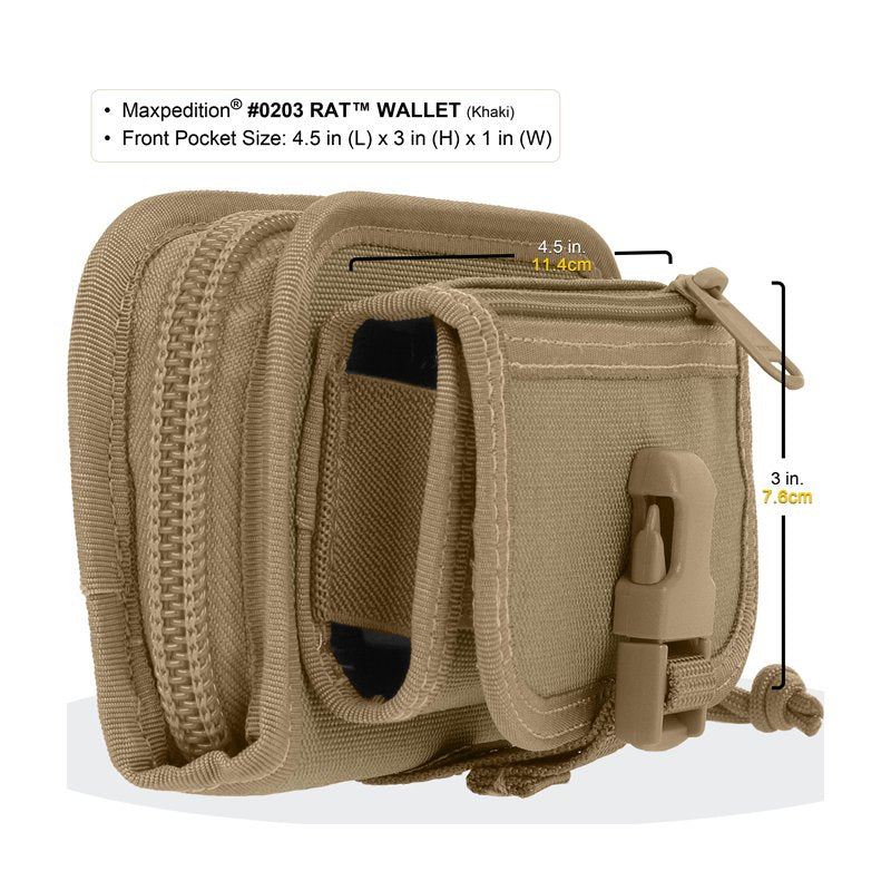 MAXPEDITION RAT WALLET - OD GREEN - Hock Gift Shop | Army Online Store in Singapore
