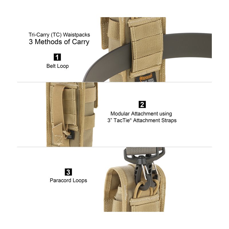 MAXPEDITION TC-7 WAISTPACK - KHAKI FOLIAGE