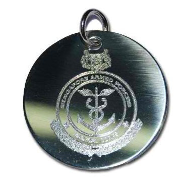 UNIT DOG TAG (ROUND)