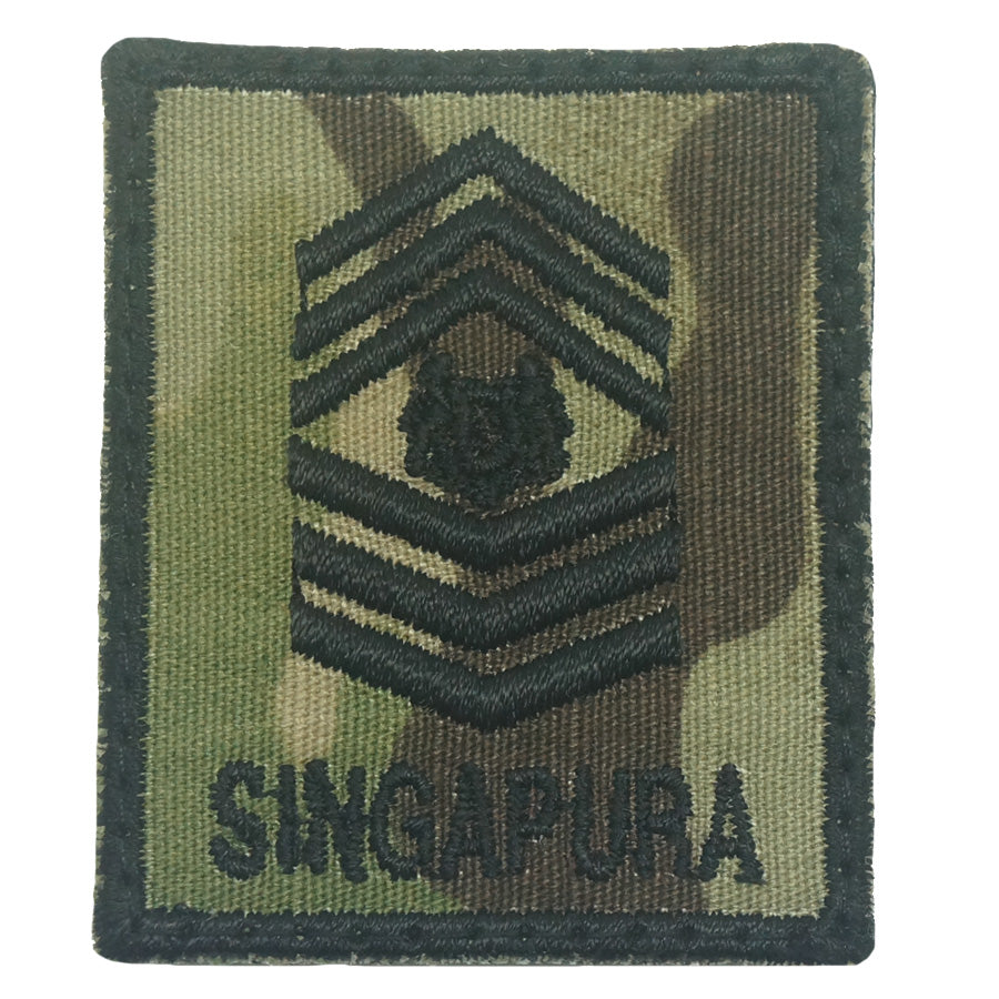 MINI SAF RANK PATCH - MSG (MULTICAM)