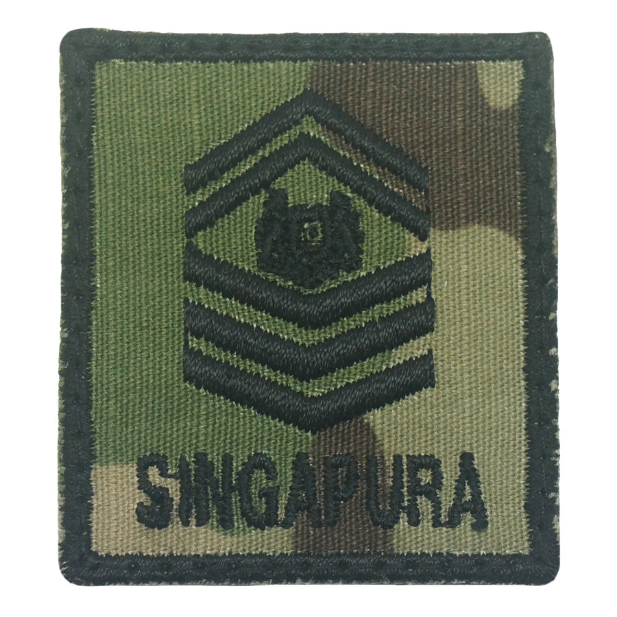 MINI SAF RANK PATCH - SSG (MULTICAM)
