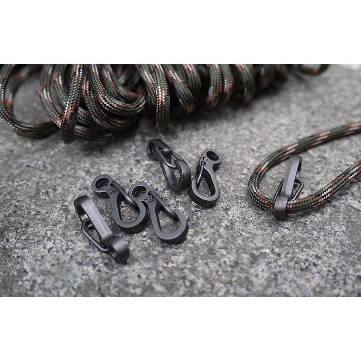 MINI SF PARACORD CARABINERS (2 PIECES - GUN GREY) - Hock Gift Shop | Army Online Store in Singapore