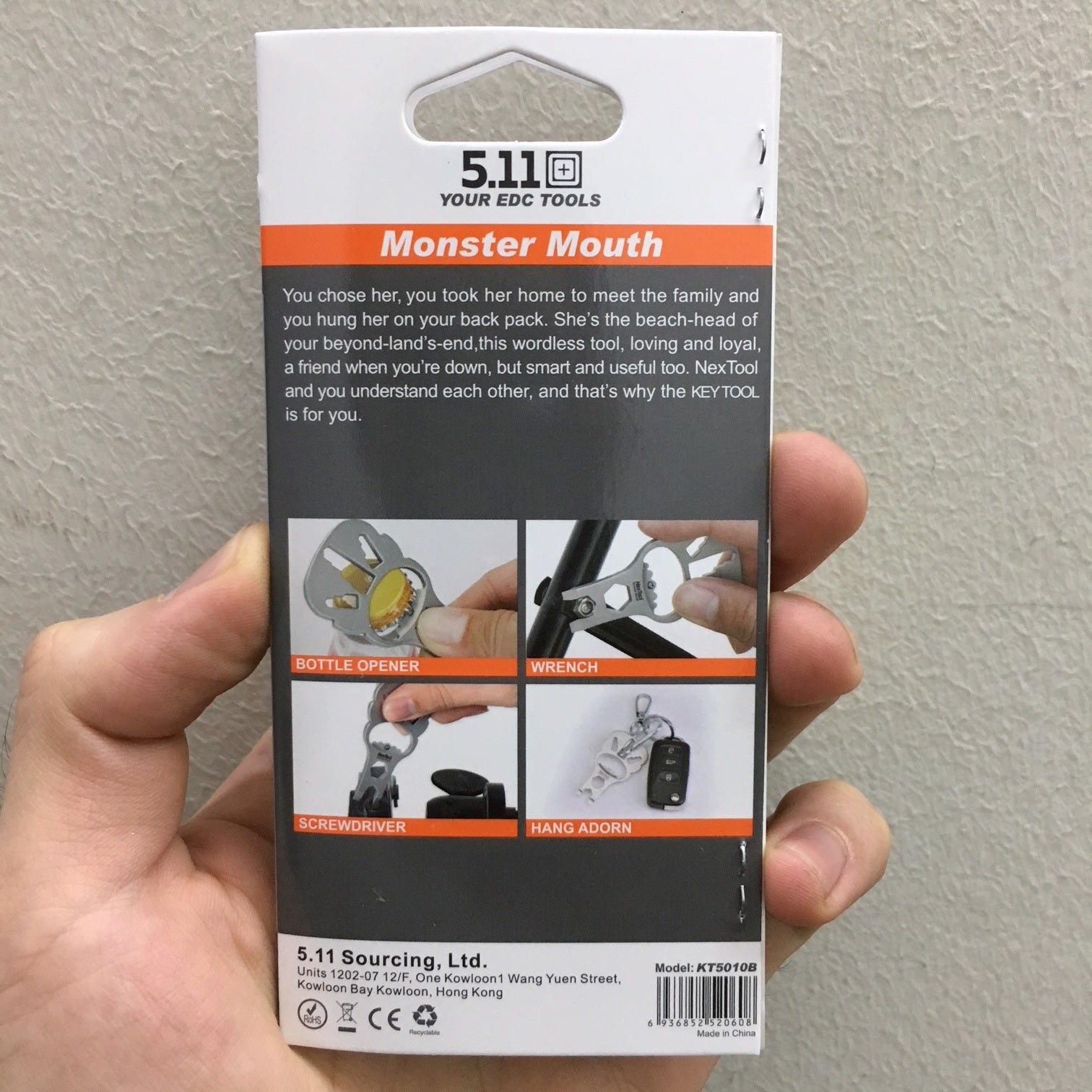 5.11 TACTICAL MONSTER MOUTH KEY TOOL - Hock Gift Shop | Army Online Store in Singapore