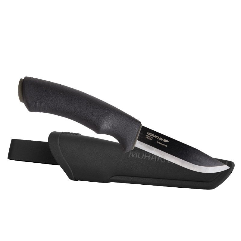 MORAKNIV BUSHCRAFT BLACK CARBON STEEL (12490) - Hock Gift Shop | Army Online Store in Singapore