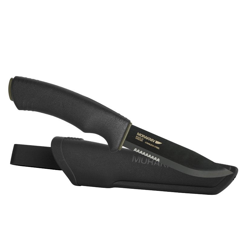 MORAKNIV BUSHCRAFT BLACK SRT - STAINLESS STEEL (12491) - Hock Gift Shop | Army Online Store in Singapore