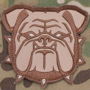 MSM BULLDOG HEAD - LARGE - DESERT - Hock Gift Shop | Army Online Store in Singapore
