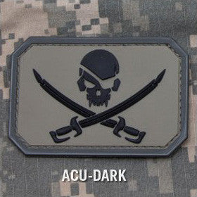 MSM PIRATESKULL PVC - ACU DARK - Hock Gift Shop | Army Online Store in Singapore