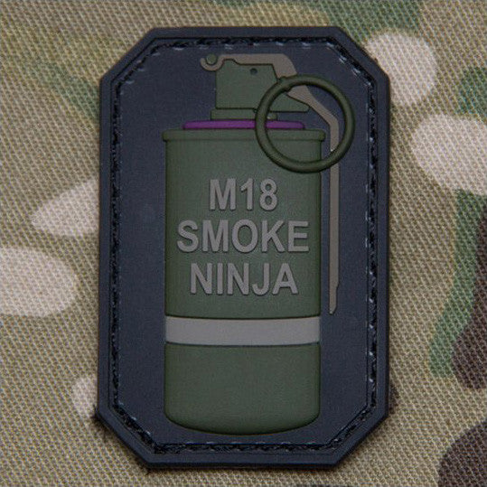 MSM SMOKE NINJA PVC - OD GREEN - Hock Gift Shop | Army Online Store in Singapore