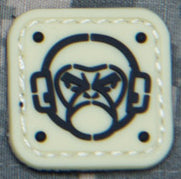 MSM STENCIL PVC 1" - GLOW IN THE DARK - Hock Gift Shop | Army Online Store in Singapore