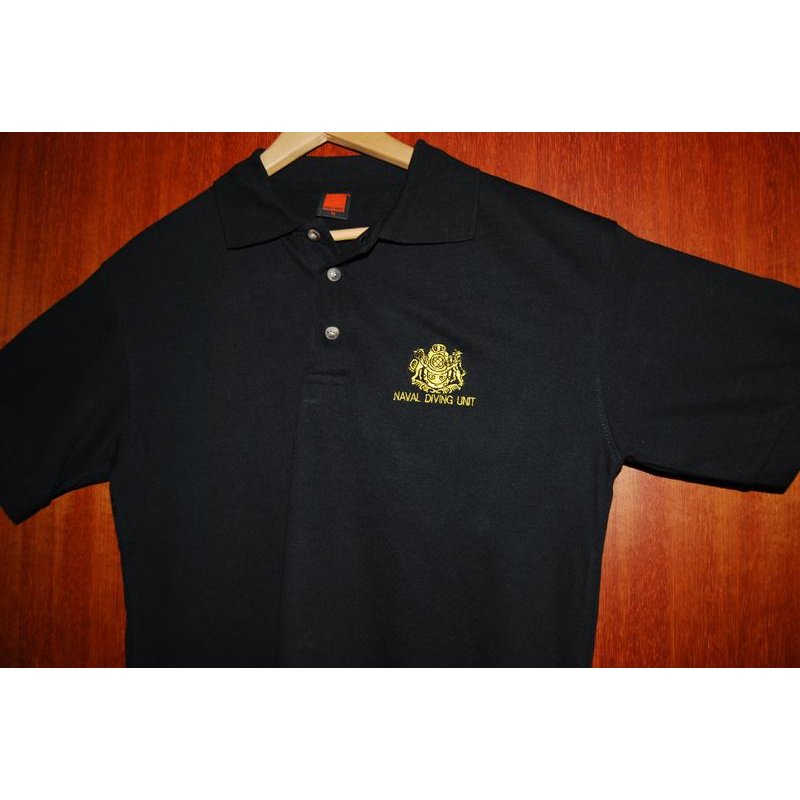 HGS POLO T-SHIRT - NAVAL DIVING UNIT - Hock Gift Shop | Army Online Store in Singapore