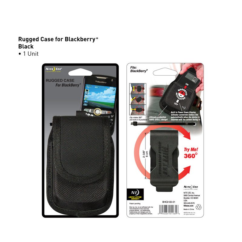 NITEIZE HARDSHELL CASE FOR BLACKBERRY