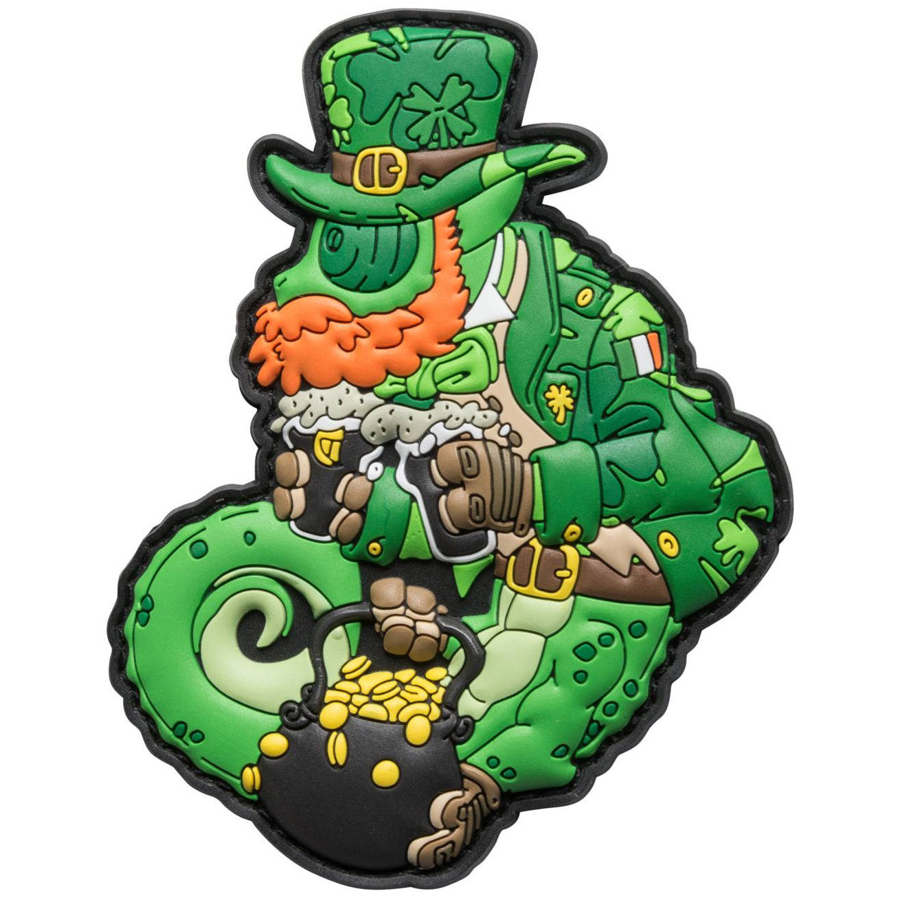 HELIKON-TEX CHAMELEON ST. PADDY PVC PATCH