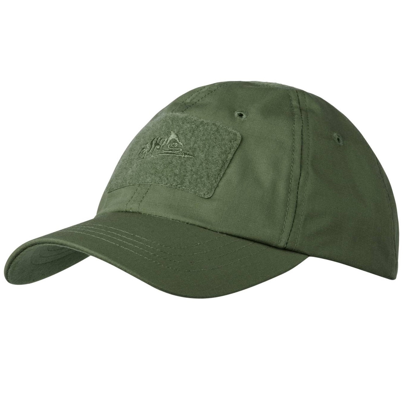 HELIKON-TEX POLYCOTTON RIPSTOP BASEBALL CAP - OLIVE GREEN