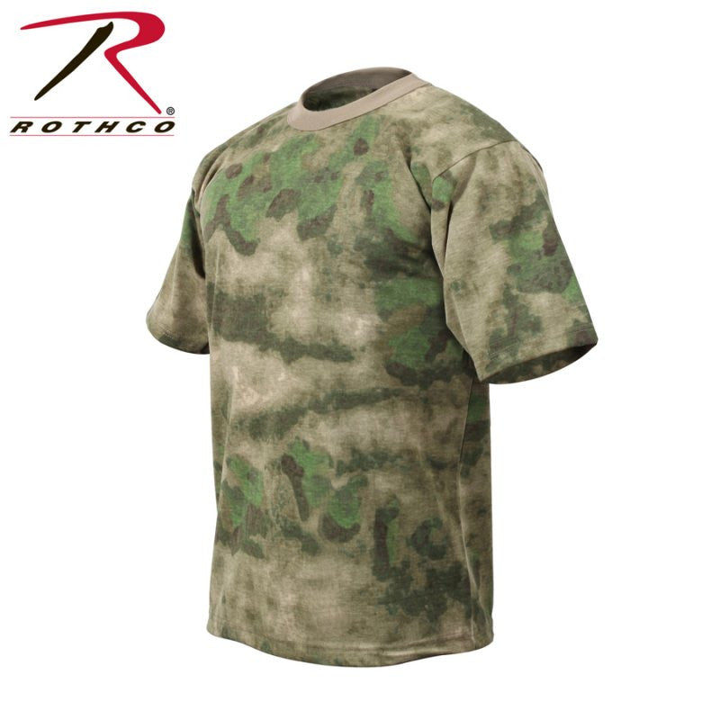 ROTHCO A-TACS T-SHIRT - FG GREEN - Hock Gift Shop | Army Online Store in Singapore