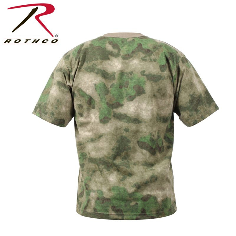 ROTHCO A-TACS T-SHIRT - FG GREEN - Hock Gift Shop | Army Online Store in Singapore