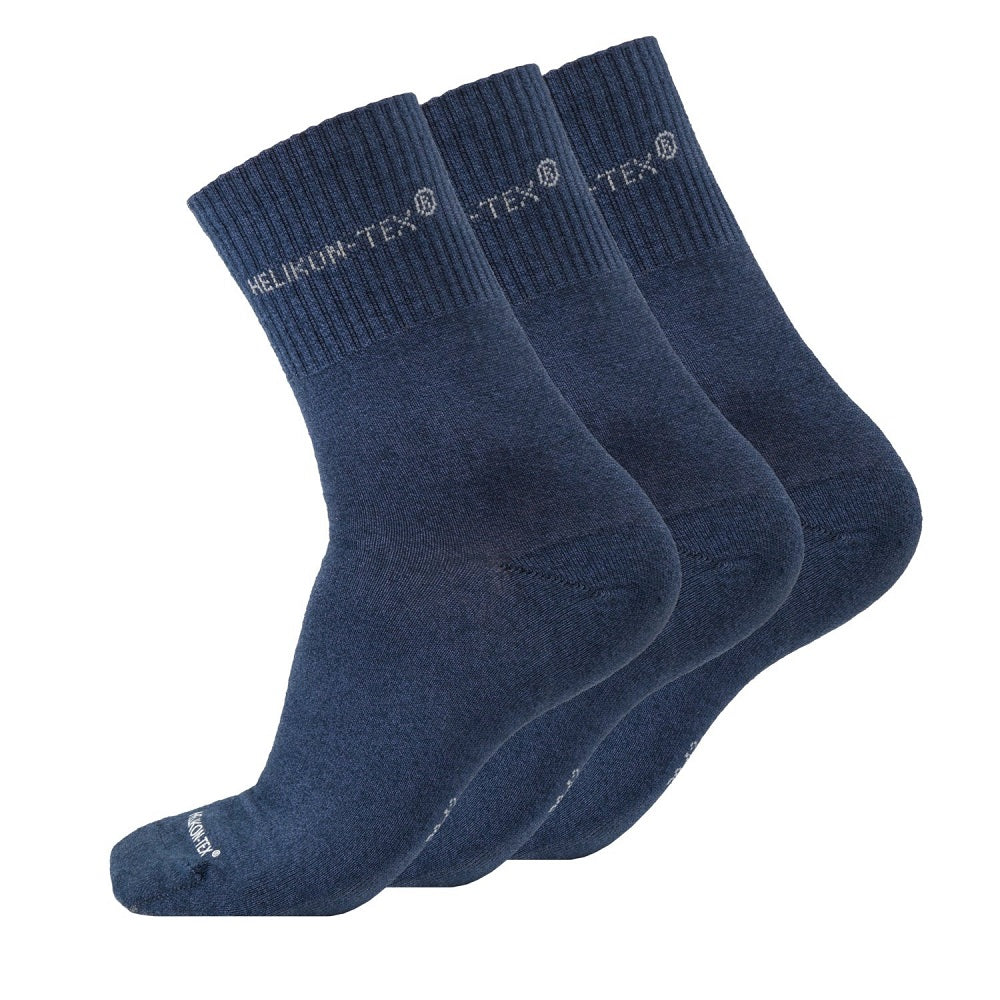 HELIKON-TEX ALL ROUND SOCKS - 3 PACK - NAVY BLUE