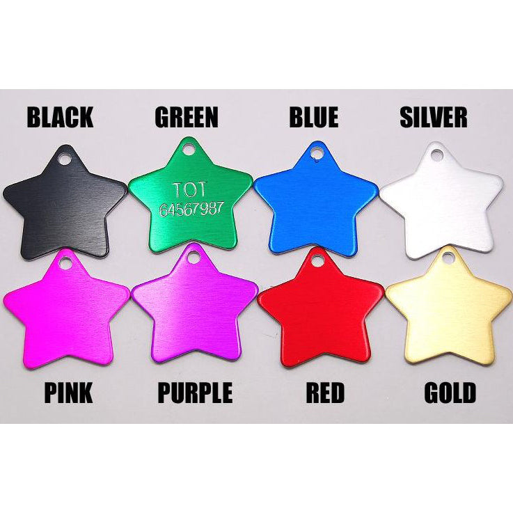 STAR TAG (ALUMINIUM)