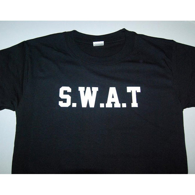 HGS T-SHIRT - S.W.A.T (WHITE PRINT) - Hock Gift Shop | Army Online Store in Singapore