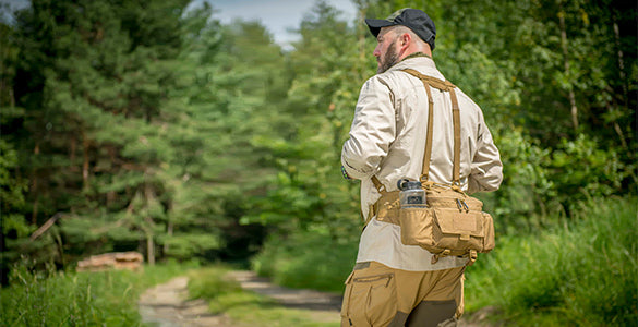 HELIKON-TEX FOXTROT MK2 BELT RIG - CORDURA (EARTH BROWN / CLAY)