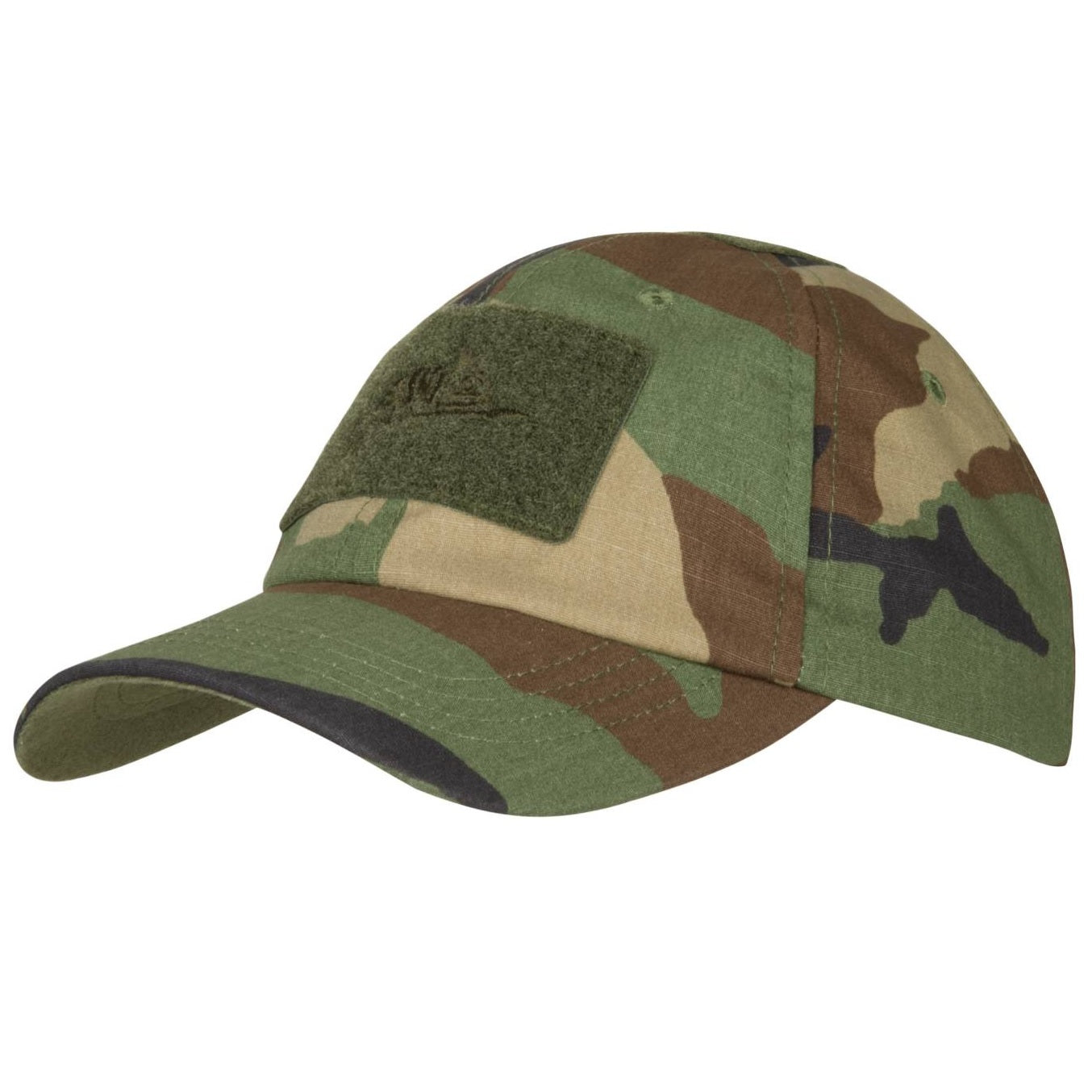 HELIKON-TEX POLYCOTTON RIPSTOP BASEBALL CAP - US WOODLAND