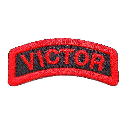 VICTOR TAB - BLACK RED