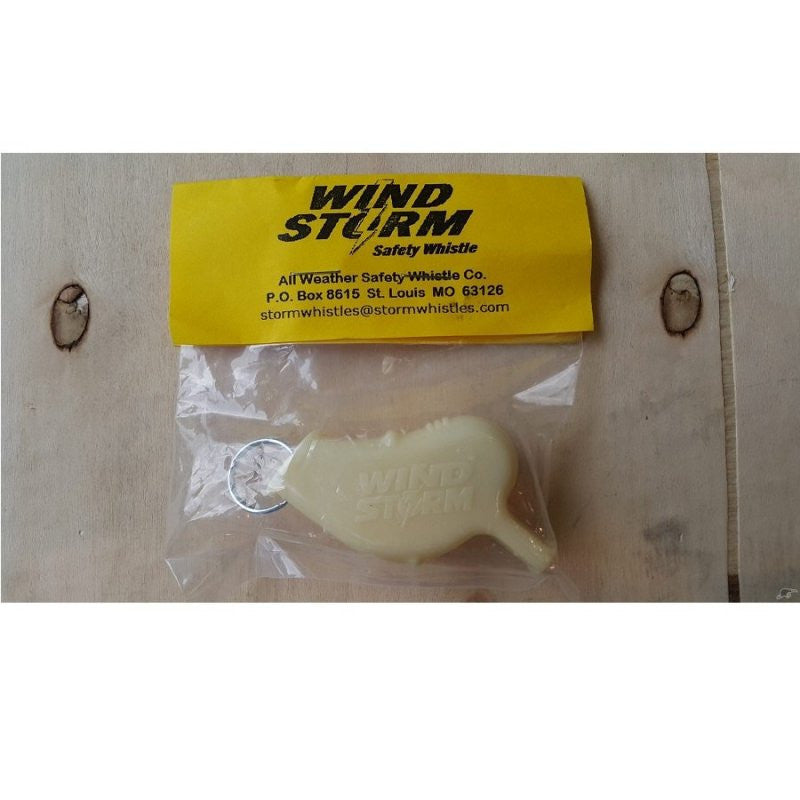 WINDSTORM SAFETY WHISTLE WITH LANYARD - GLOW IN THE DARK - Hock Gift Shop | Army Online Store in Singapore